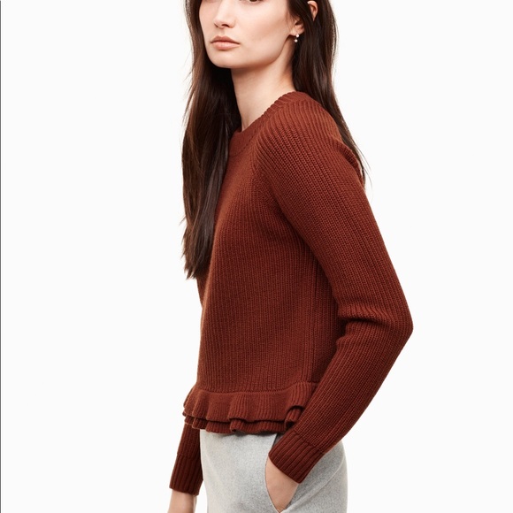NWOT Aritzia Wilfred Jonnie sweater - Picture 2 of 4